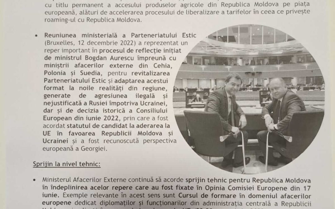 Cota unioniștilor din Republica Moldova e în scădere, dar ministrul Aurescu raportează succese semnificative în relațiile dintre România și Republica Moldova.