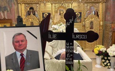 Ilie Ilașcu a fost înmormântat cu onoruri militare la Cimitirul Bellu din București